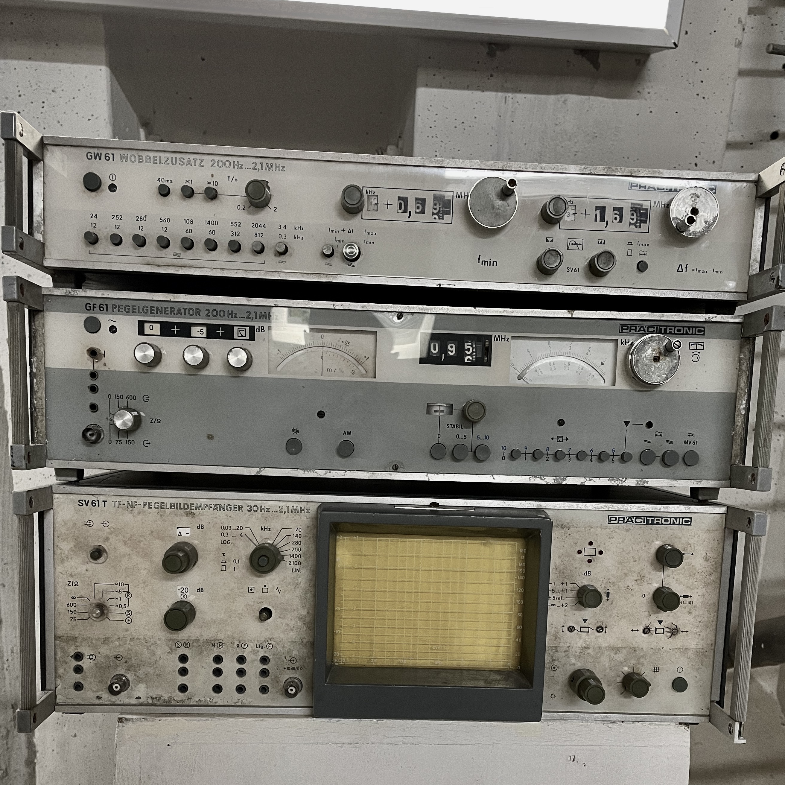 Wobbel, Pegelgenerator aus alten DDR Beständen